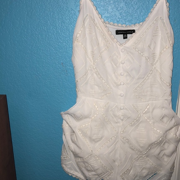 Kendall & Kylie Other - white romper